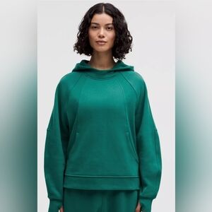lululemon athletica NWT Scuba Oversized Hoodie In Teal